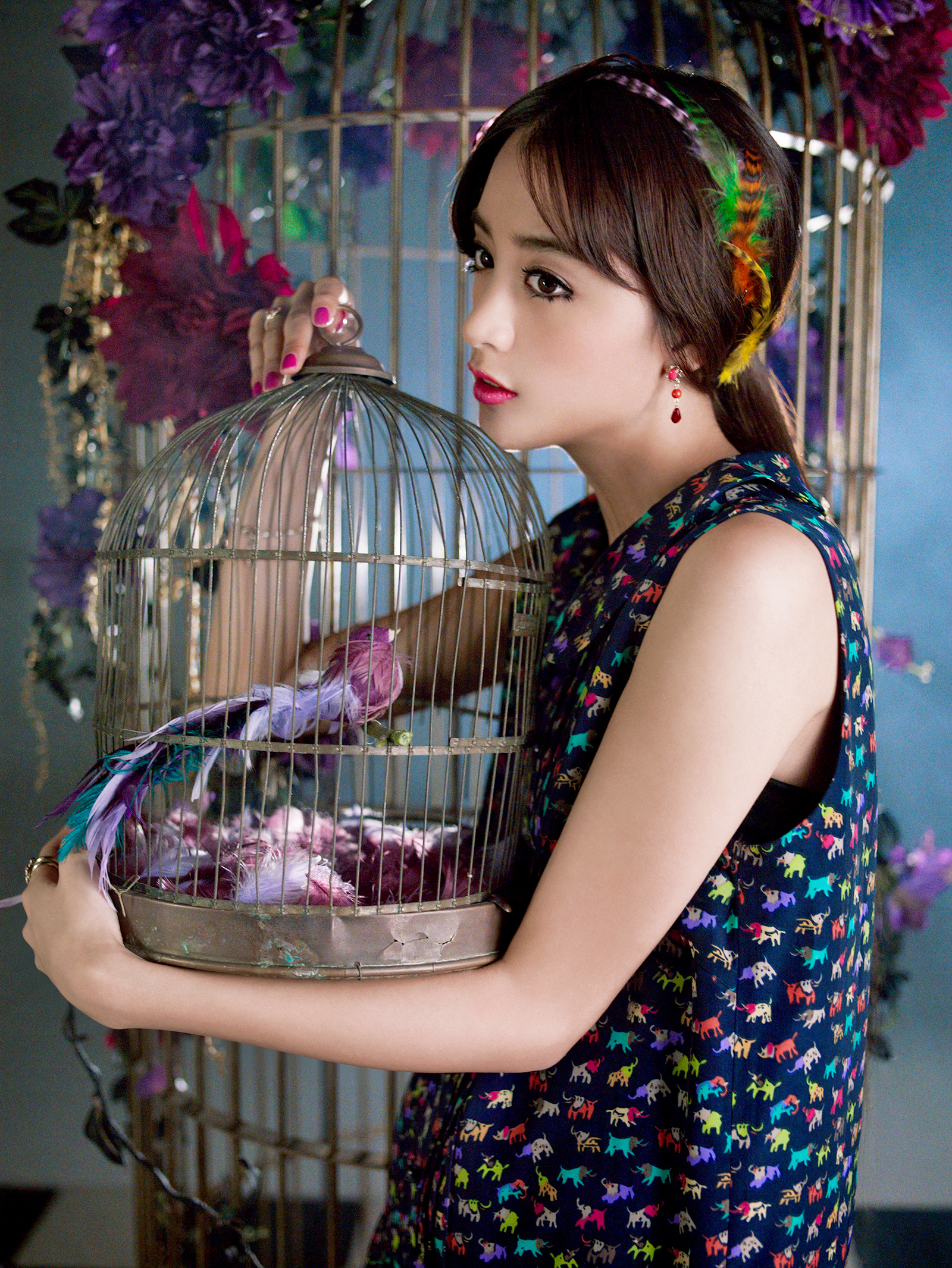 2014SS：カタログ&雑誌M-girlタイアップ（MODEL：山本美月）
